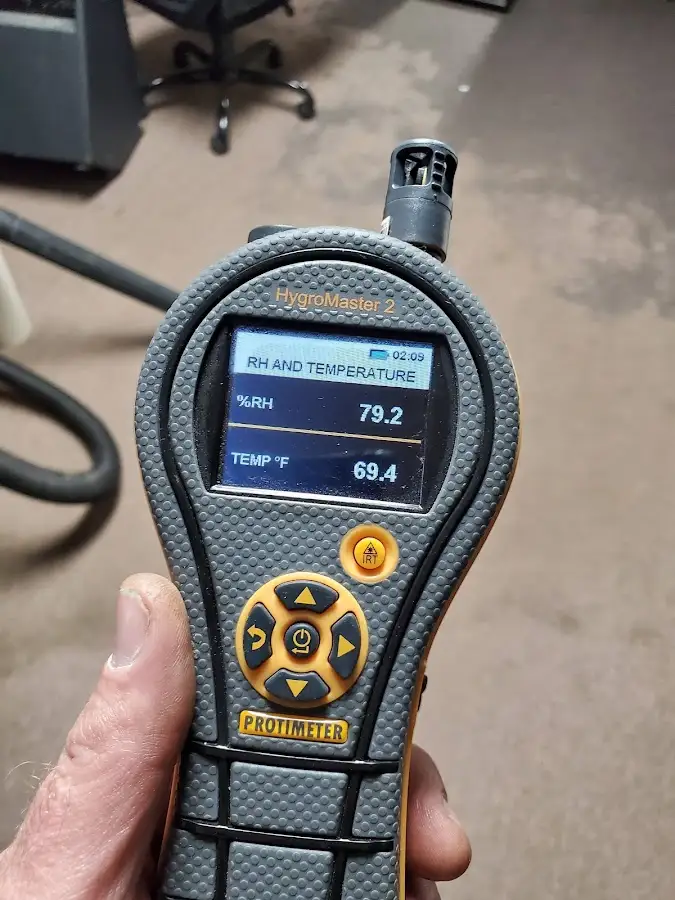 Moisture meter humidity assessment for Mold Remediation & Removal in Franklin Park
